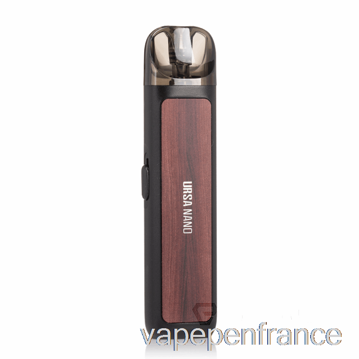 Kit De Pod Nano Ursa Vape Perdu Stylo Vape En Bois De Santal Rouge